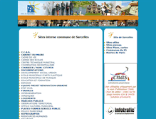 Tablet Screenshot of dsi.sarcelles.fr